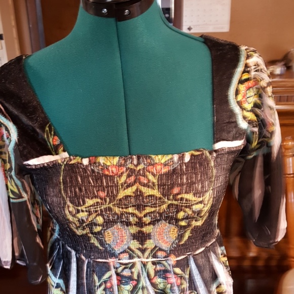 Midi dress multi colored π5 for 30π - Picture 3 of 7